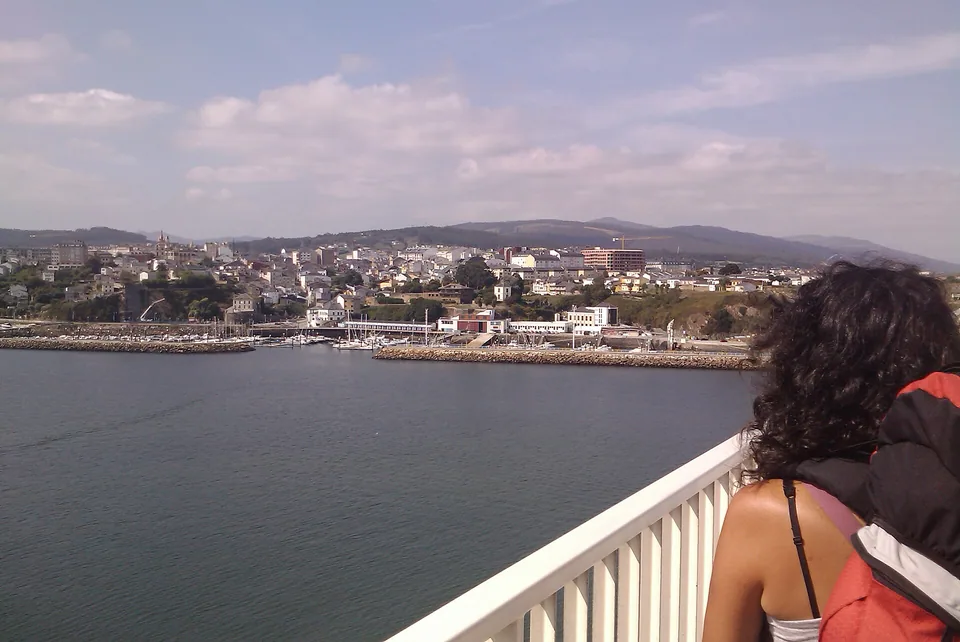 Vista de Ribadeo y su ría