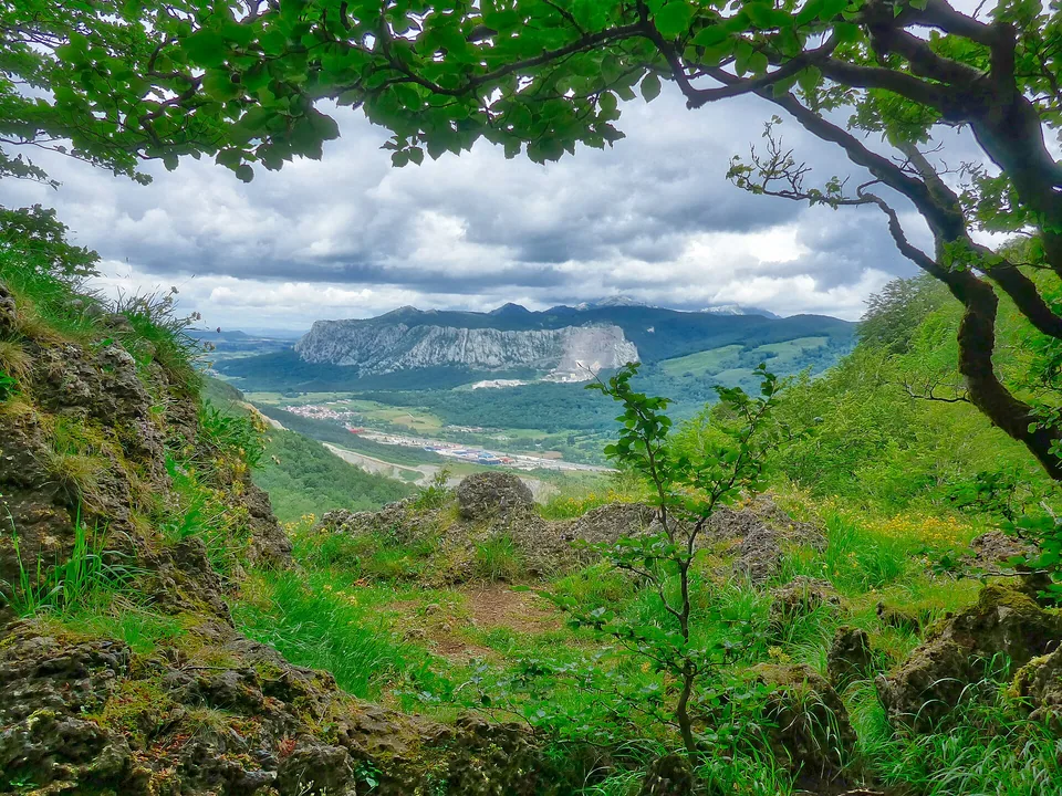 Valle desde el Parque de Urbasa